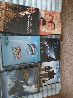 Assorted DVD Movie Lot with Varied Cover Colors ALL SEALED